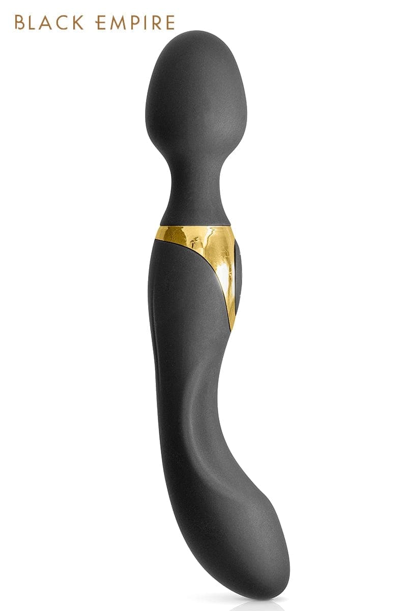 Vibromasseur wand 2 en 1 My Goddess - Black Empire