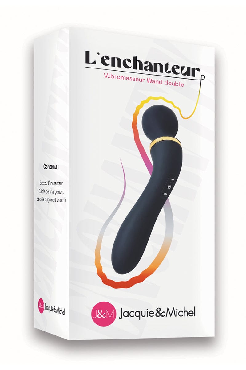 Vibromasseur Wand double plaisir L'enchanteur - Jacquie et Michel